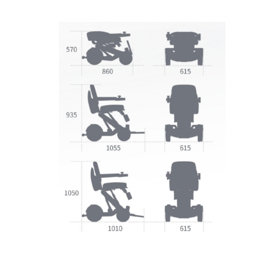 XSTO M4U - Power mobility chair