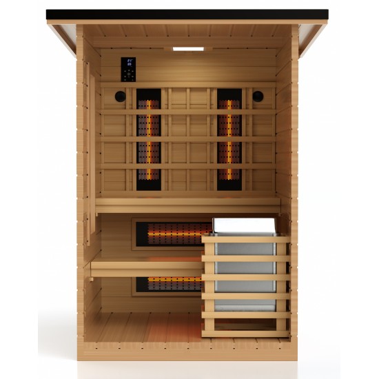 JJSPA JZC130 - Outdoor combined sauna