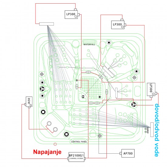 JJSPA Alpha 723 - Hot tub
