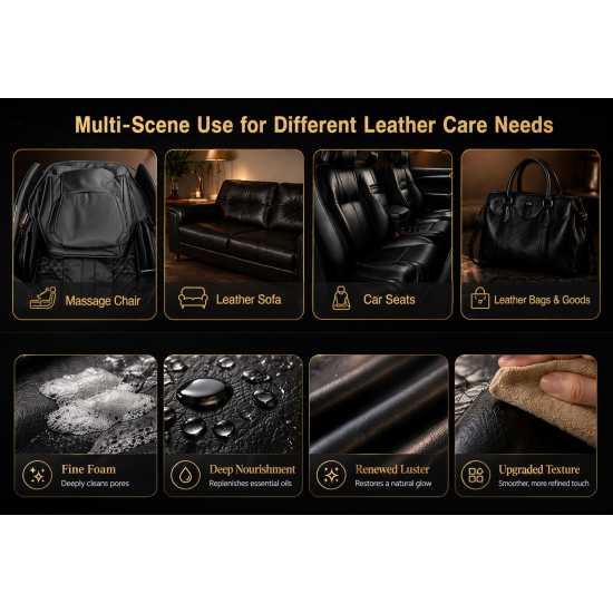 ASTARIJA Premium Leather Cleaning and Care Set