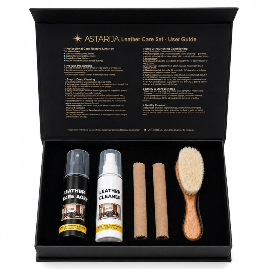 ASTARIJA Premium Leather Cleaning and Care Set