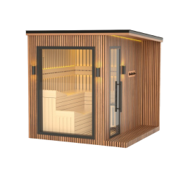 JJSPA ZEN CUBE CLASSIC - Outdoor Finnish sauna