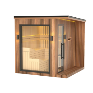 JJSPA ZEN CUBE CLASSIC - Outdoor Finnish sauna