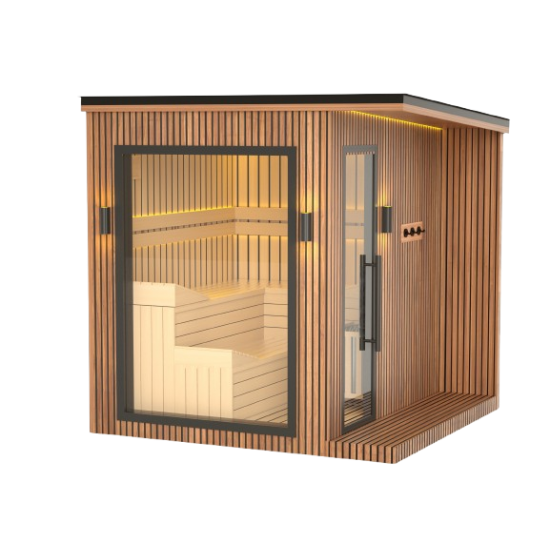 JJSPA ZEN CUBE CLASSIC - Outdoor Finnish sauna