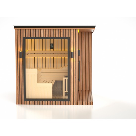 JJSPA ZEN CUBE CLASSIC - Outdoor Finnish sauna