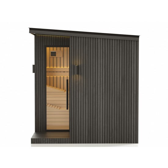JJSPA ZEN CUBE ELEGANCE - Outdoor Finnish sauna