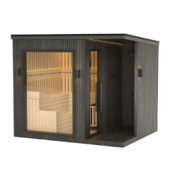 JJSPA ZEN CUBE ELEGANCE - Outdoor Finnish sauna