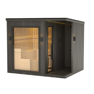 JJSPA ZEN CUBE ELEGANCE - Outdoor Finnish sauna