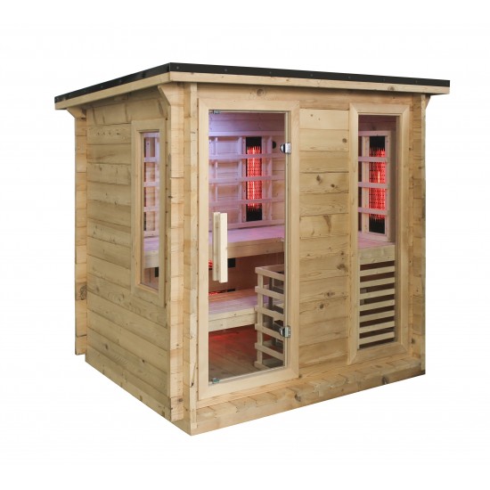 JJSPA JZC180 - Outdoor combined sauna