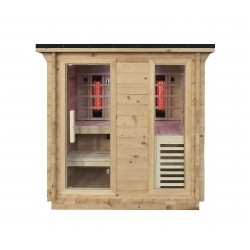 JJSPA JZC180 - Outdoor combined sauna
