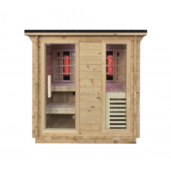 JJSPA JZC180 - Outdoor combined sauna