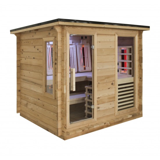 JJSPA JZC210 - Outdoor combined Sauna