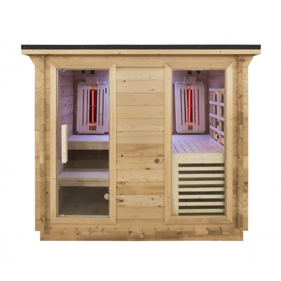 JJSPA JZC210 - Outdoor combined Sauna
