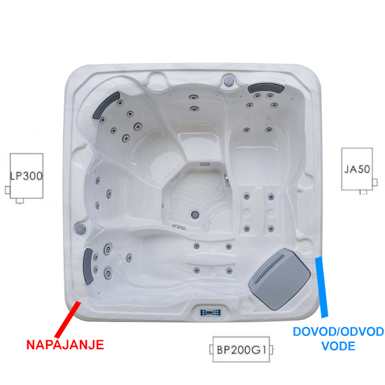 JJSPA Gamma 123 - Hot tub