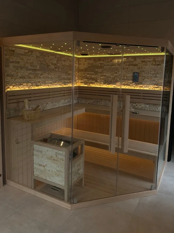 JJSPA JK200 corner Finnish sauna