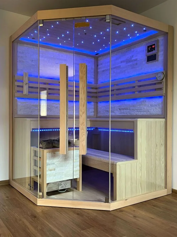 JJSPA JK200 corner Finnish sauna