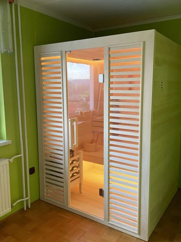 JJSPA SH-540 combined sauna with slatted front