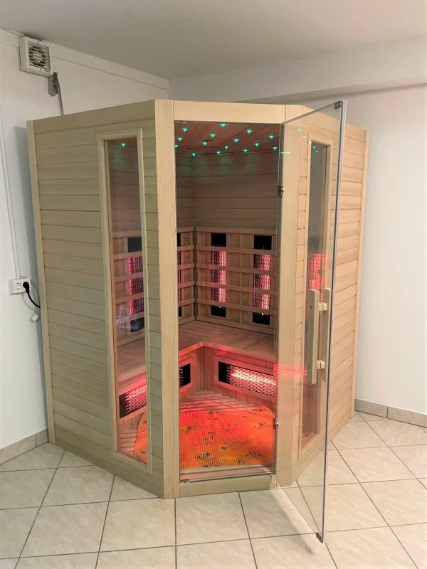 JJSPA JKI150 corner infrared sauna