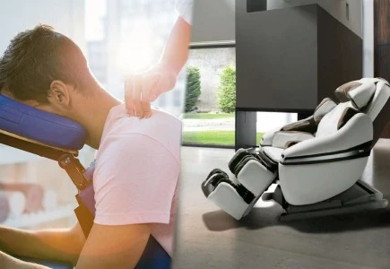 Massage chair or massage therapist?