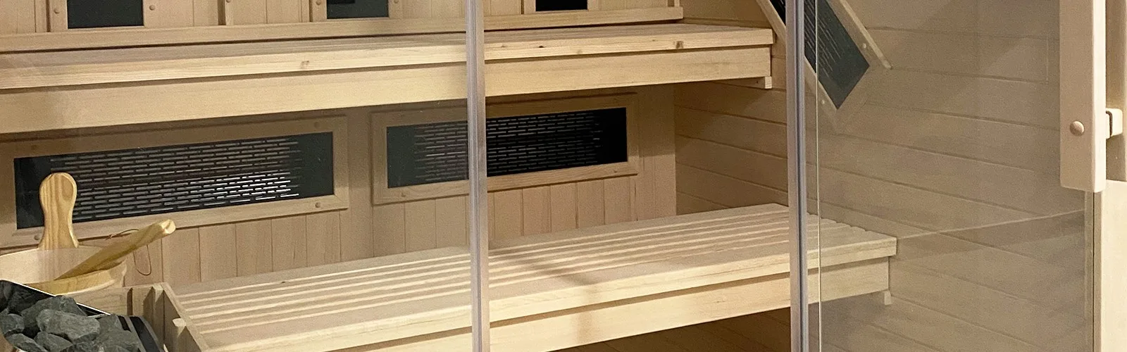 What is a combined sauna?