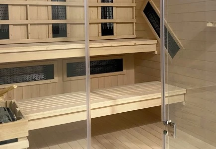 What is a combined sauna?