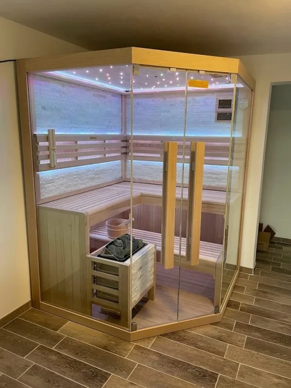 JJSPA JK200 corner Finnish sauna