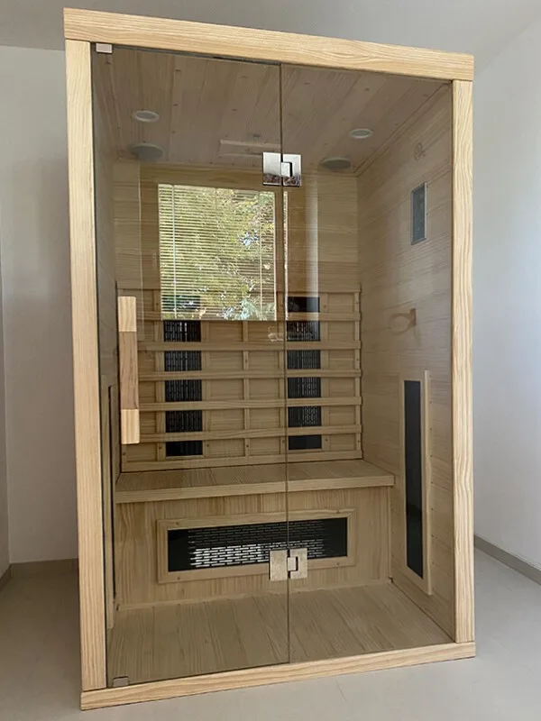 JJSPA JI120 two-person infrared sauna