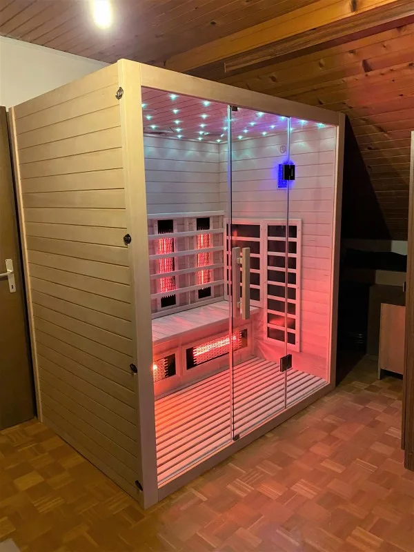 JJSPA JI180 four-person infrared sauna