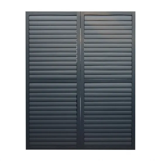 Sliding ALU panels