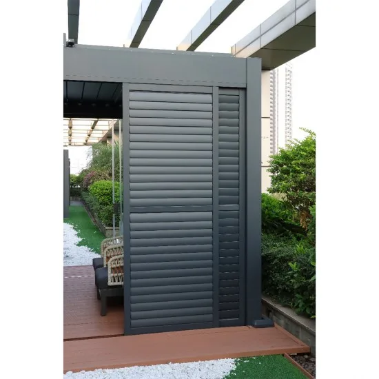 Sliding ALU panels