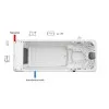 JJSPA Alpha 9041 - Swim Spa