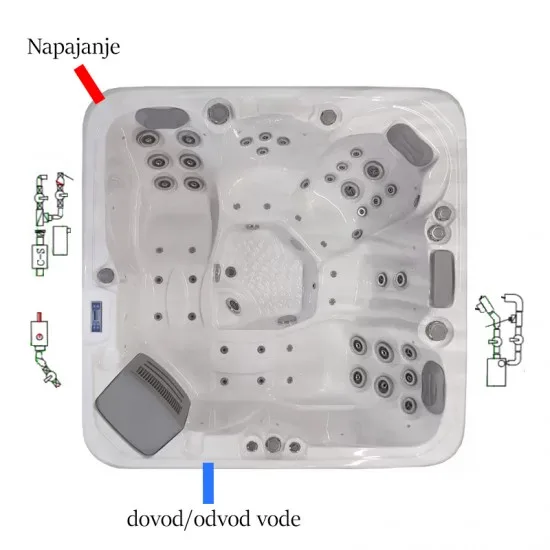 JJSPA Beta 523 - Hot tub