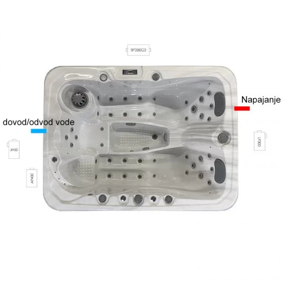 JJSPA Beta 521 - Hot tub