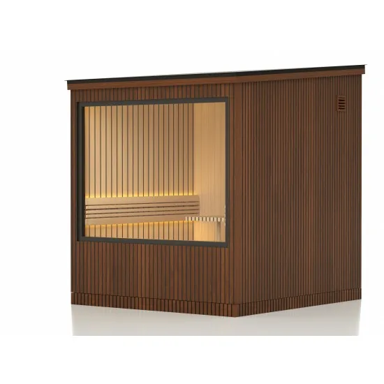 JJSPA ZEN CUBE COMFORT - Outdoor Finnish sauna