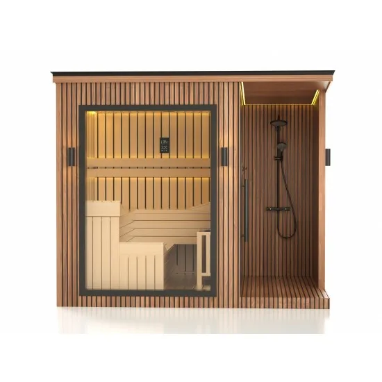 JJSPA ZEN CUBE ELEGANCE - Outdoor Finnish sauna