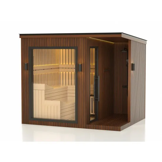 JJSPA ZEN CUBE ELEGANCE - Outdoor Finnish sauna