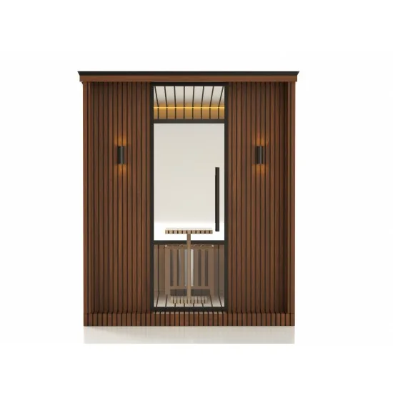 JJSPA ZEN CUBE HYBRID CLASSIC - Outdoor combined sauna