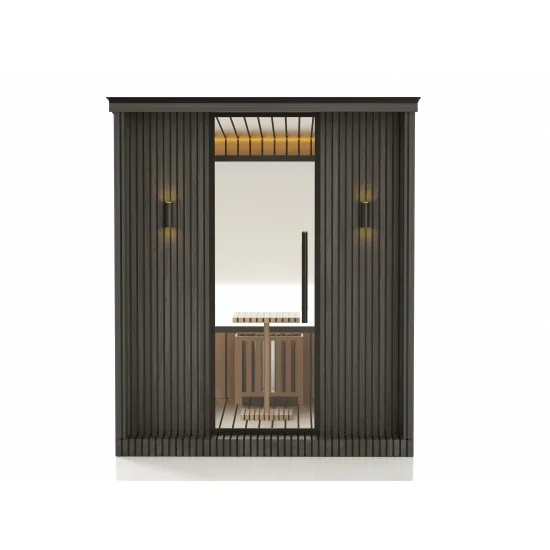 JJSPA ZEN CUBE HYBRID CLASSIC - Outdoor combined sauna