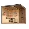 JJSPA ZEN CUBE HYBRID ELEGANCE - Outdoor combined sauna