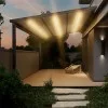 JJSPA EasyGlide - Rectractable Pergola