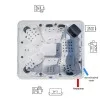 JJSPA Beta 616 - Hot tub