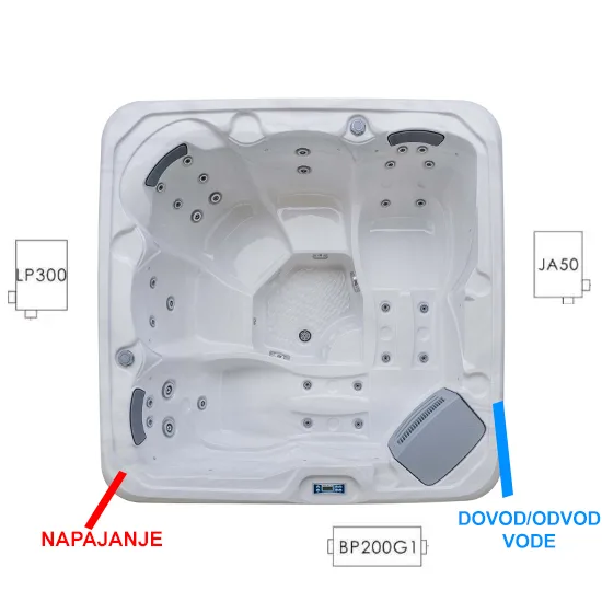 JJSPA Gamma 123 - Hot tub