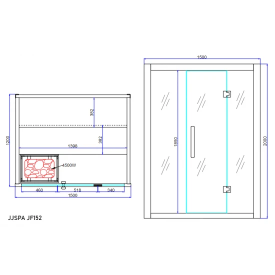 JJSPA JF152 - Finnish sauna