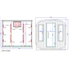 JJSPA JZC200 - Outdoor combined sauna