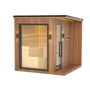 JJSPA ZEN CUBE CLASSIC - Outdoor Finnish sauna