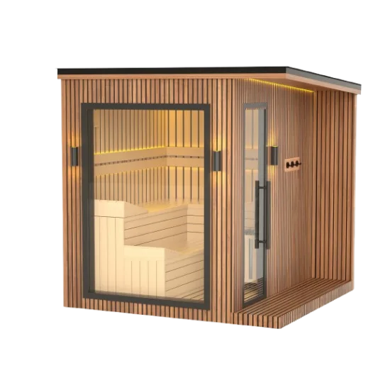 JJSPA ZEN CUBE CLASSIC - Outdoor Finnish sauna