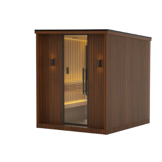 JJSPA ZEN CUBE COMFORT - Outdoor Finnish sauna