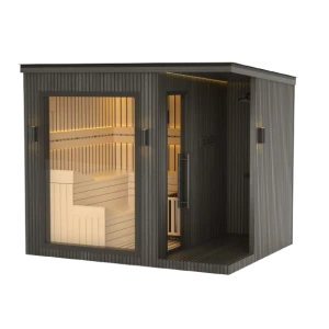 JJSPA ZEN CUBE ELEGANCE - Outdoor Finnish sauna