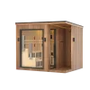 JJSPA ZEN CUBE HYBRID ELEGANCE - Outdoor combined sauna